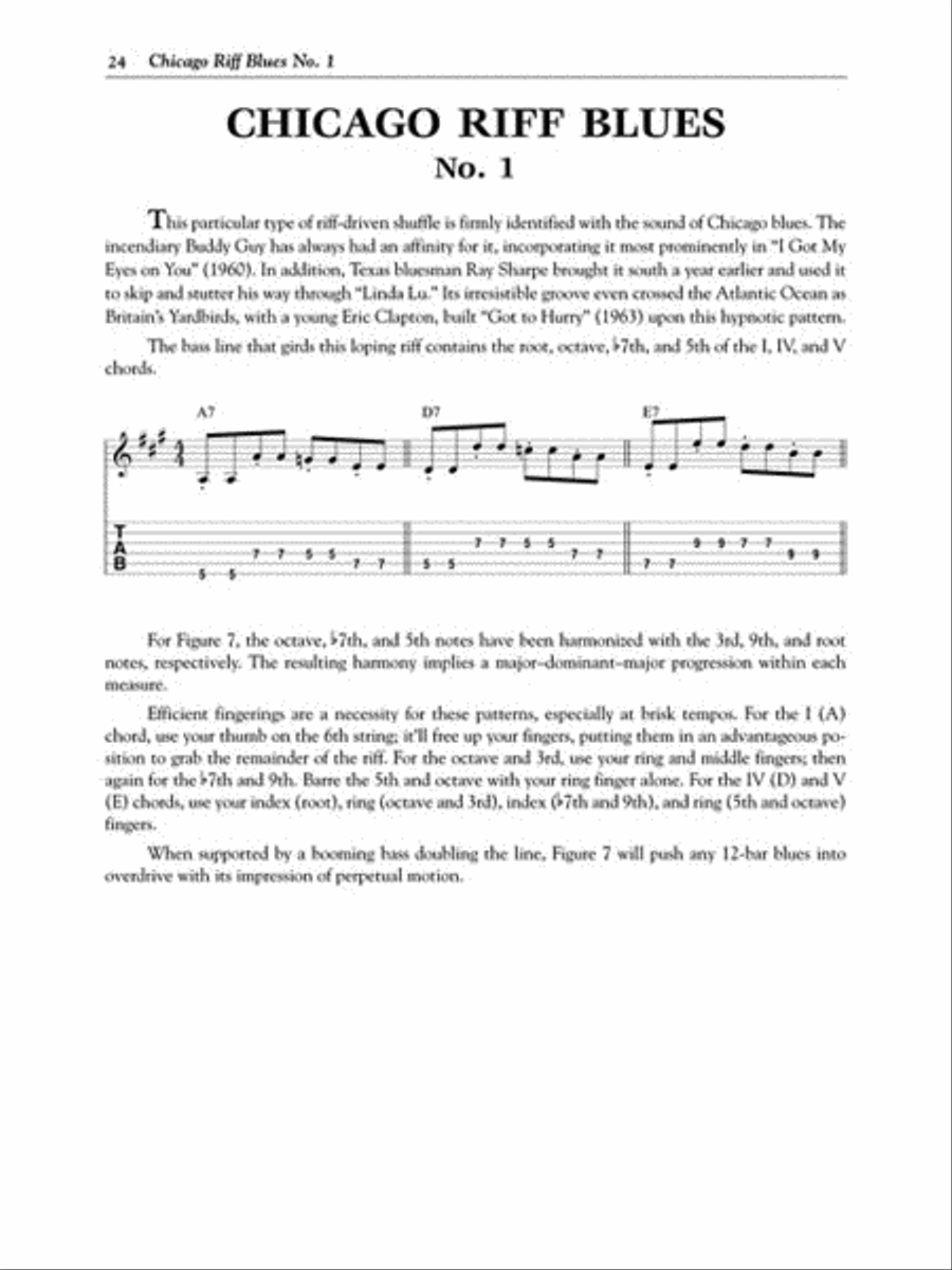 12-Bar Blues Electric Guitar scores gallery preview page 5