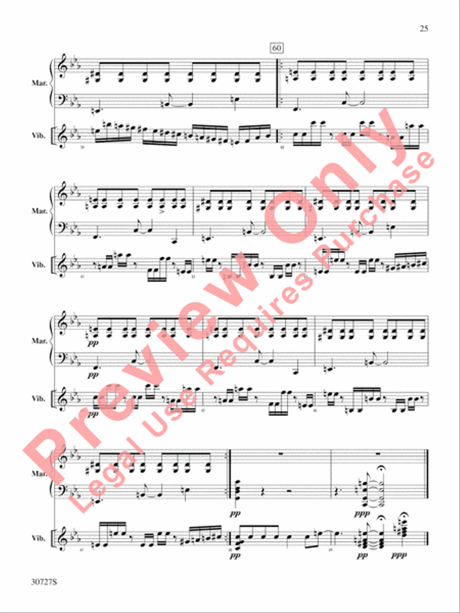 The Gershwin Mallet Collection Percussion scores gallery preview page 26