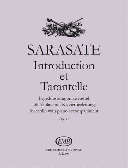 Introduction Et Tarantelle Op. 43