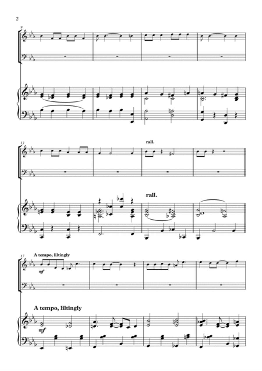 You Took Advantage Of Me Piano Trio scores gallery preview page 2