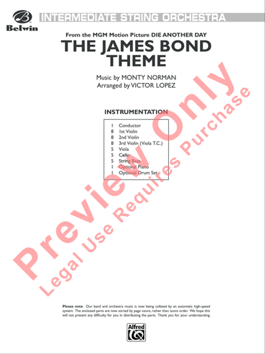 Great Movie Themes Great Movie Themes String Orchestra scores gallery preview page 9