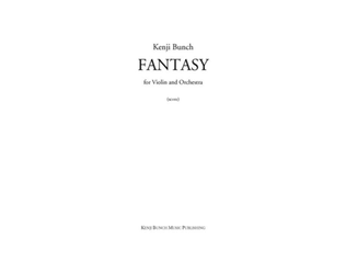 Book cover for Fantasy (score)