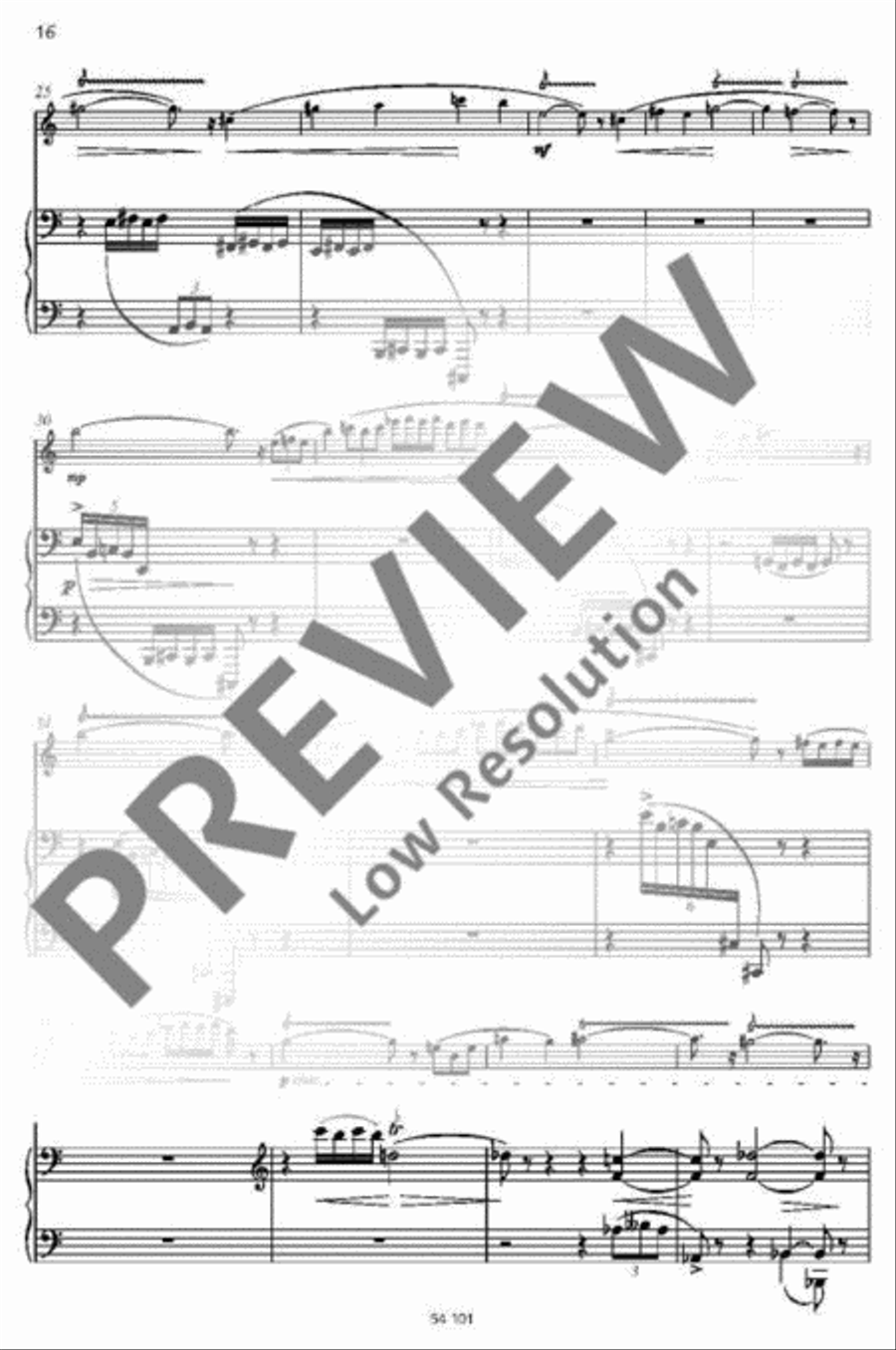 Capriccio notturno Flute scores gallery preview page 13