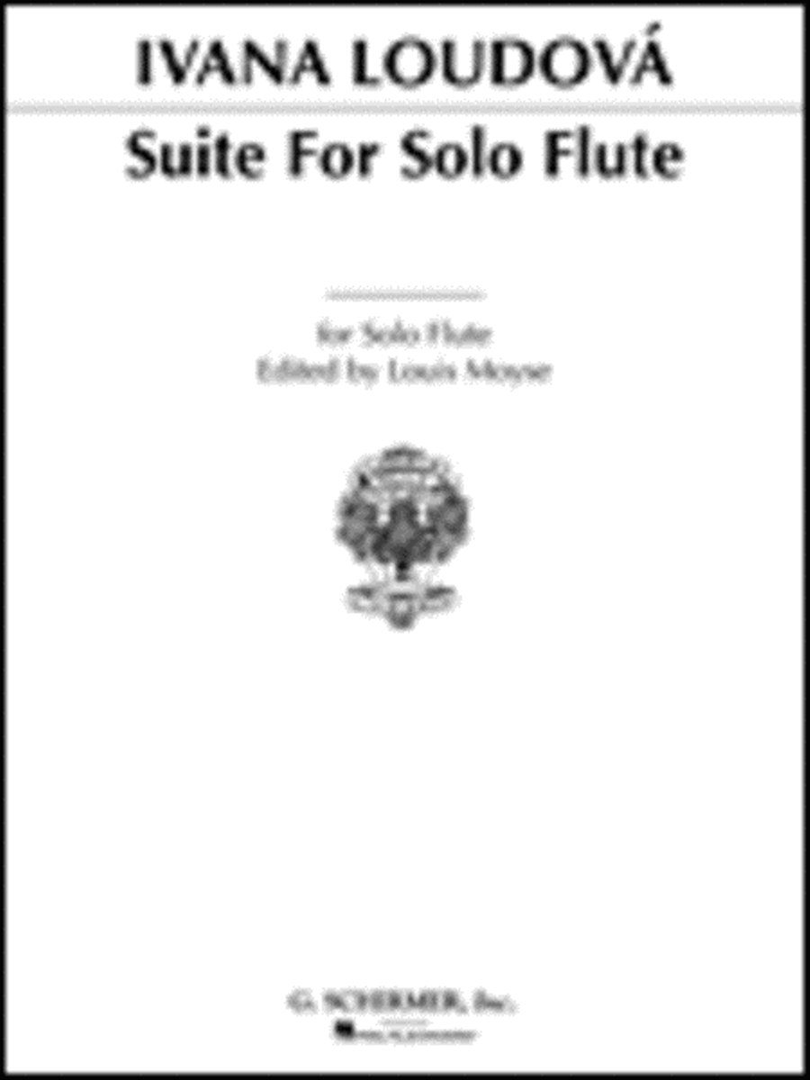 Book cover for Suite for Solo Flutes