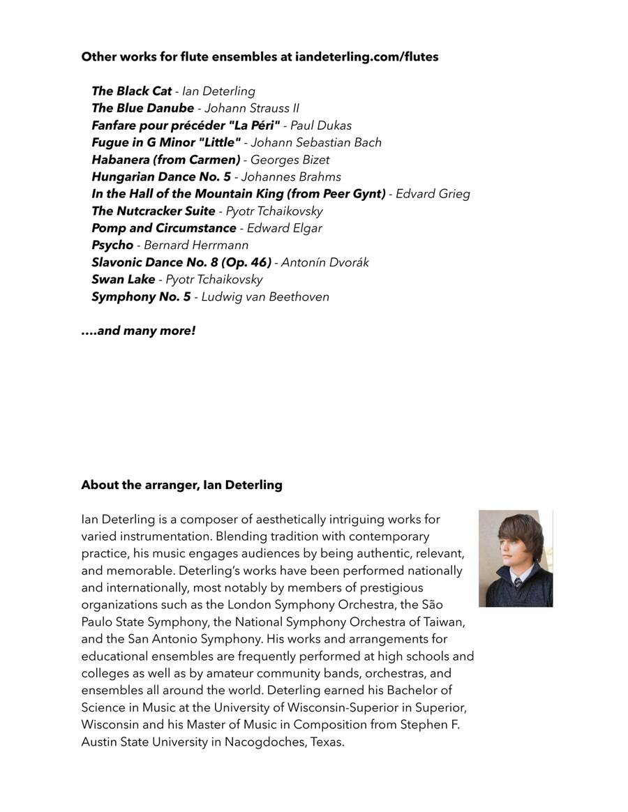 The Nutcracker Suite Guitar Ensemble scores gallery preview page 4