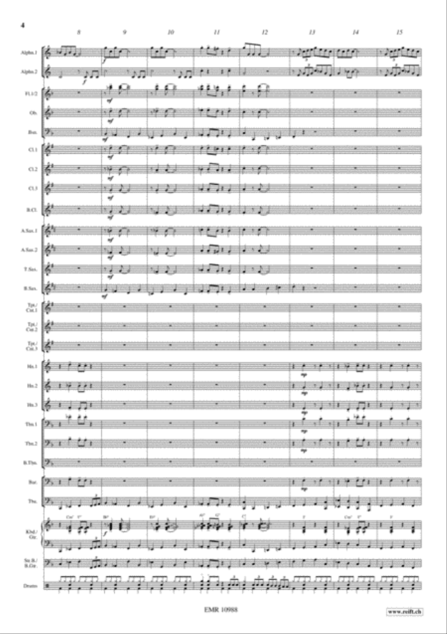 Alpine Cowboy Concert Band scores gallery preview page 5