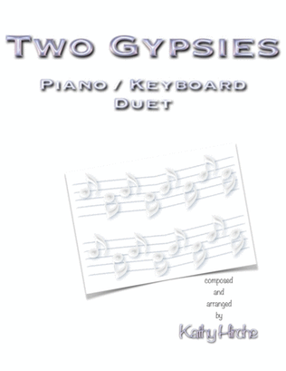 Book cover for Two Gypsies - Piano/Keyboard Duet