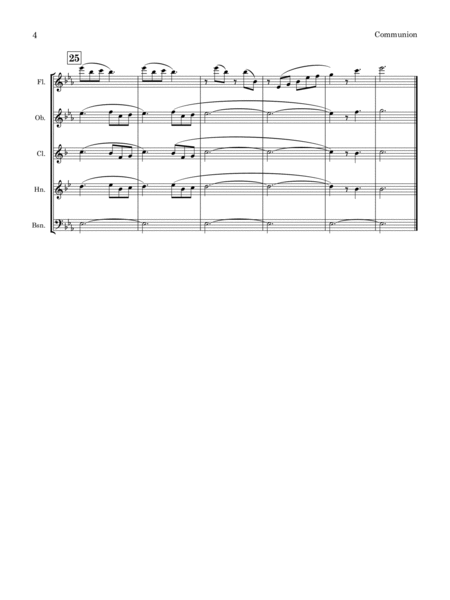 Communion (for Wind Quintet) image number null