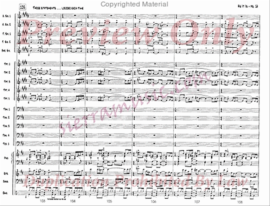 As It Is As It Is Jazz Ensemble scores gallery preview page 17