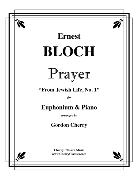 Prayer for Euphonium & Piano