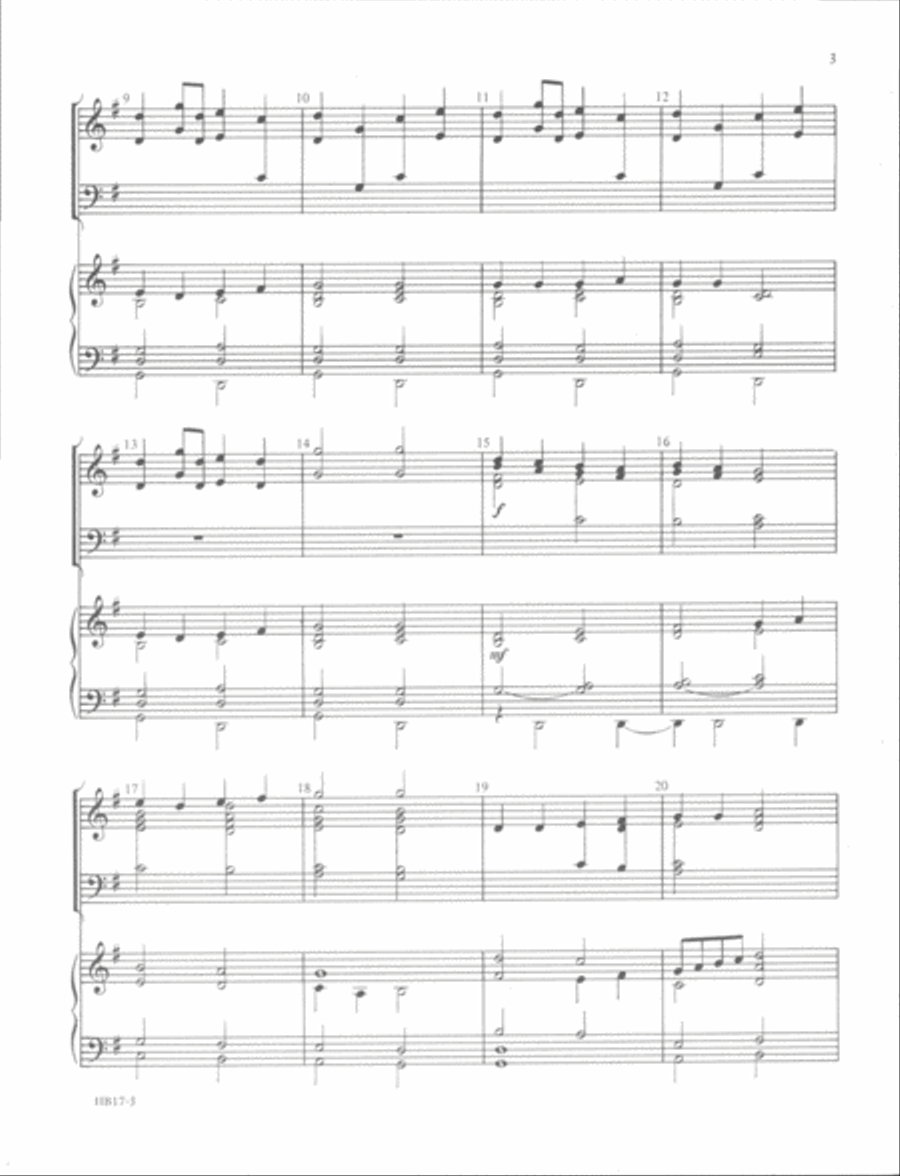 An English Christmas - 2 octaves - full score 2-Octaves scores gallery preview page 3