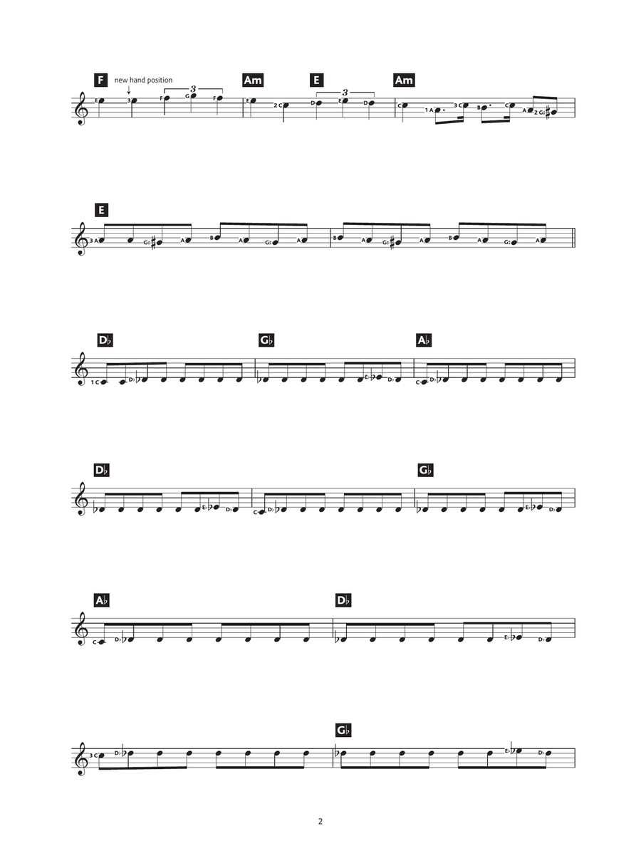 Bolero (Closing Credits from 'Moulin Rouge') Piano scores gallery preview page 2