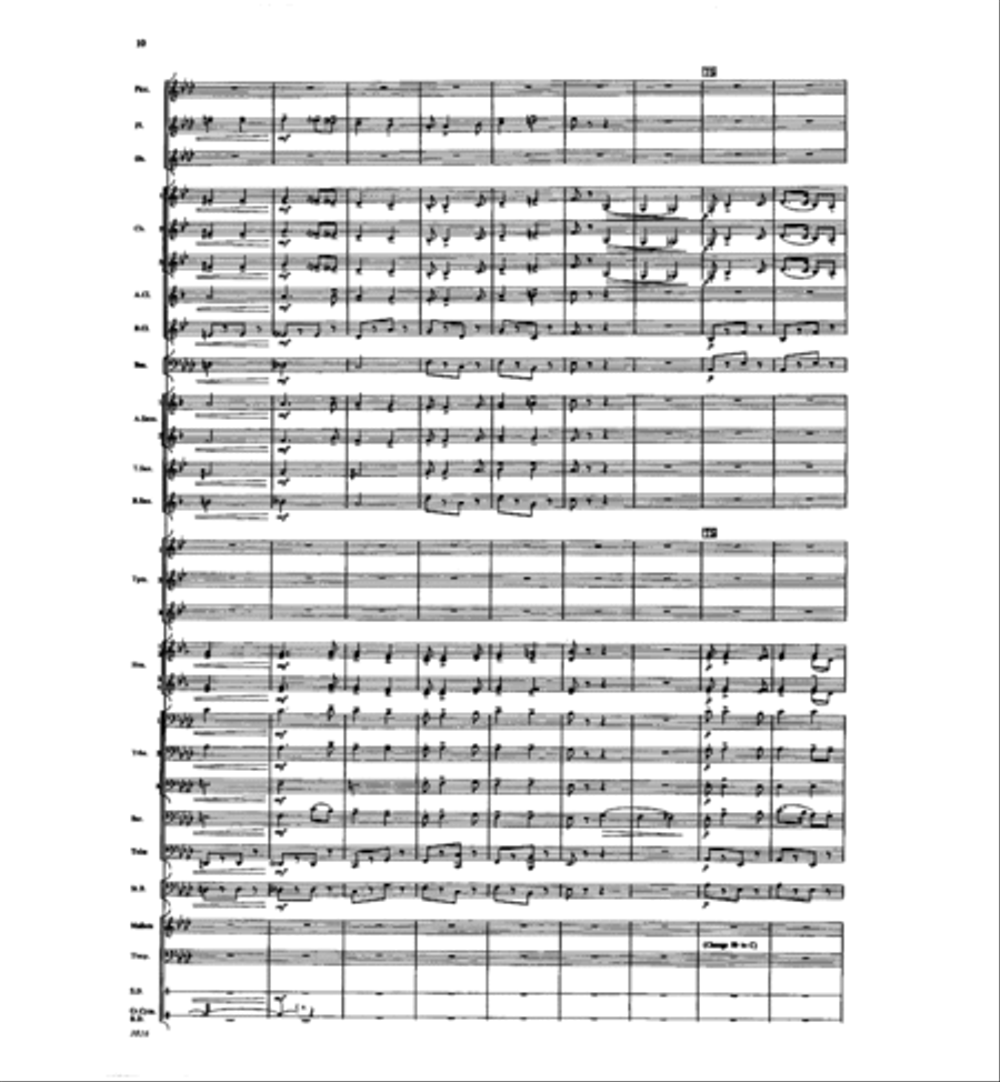 Proud Spirit Concert Band scores gallery preview page 9