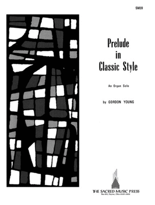 Book cover for Prelude in Classic Style
