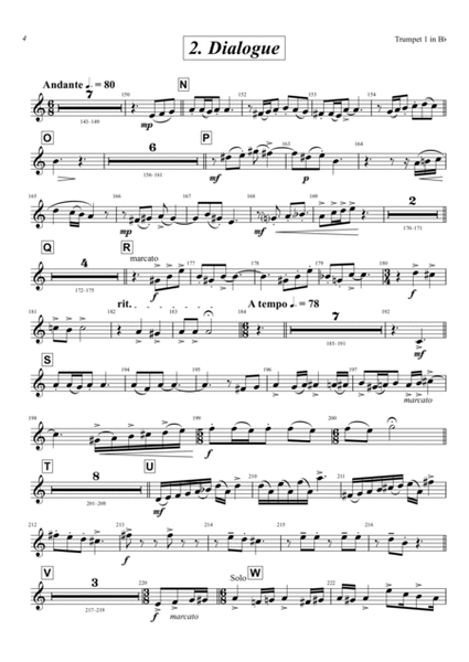 Conflusion - Suite - Wind Ensemble - Trumpet 1