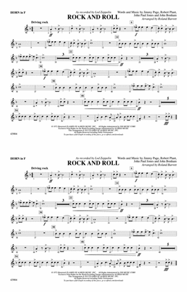 Book cover for Rock and Roll: 1st F Horn