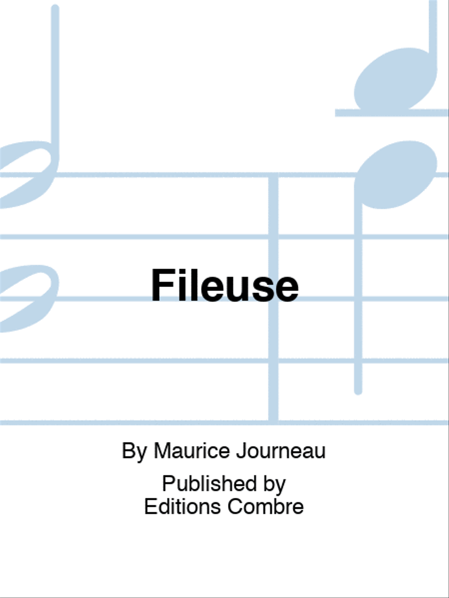 Fileuse Piano Solo scores gallery preview page 1
