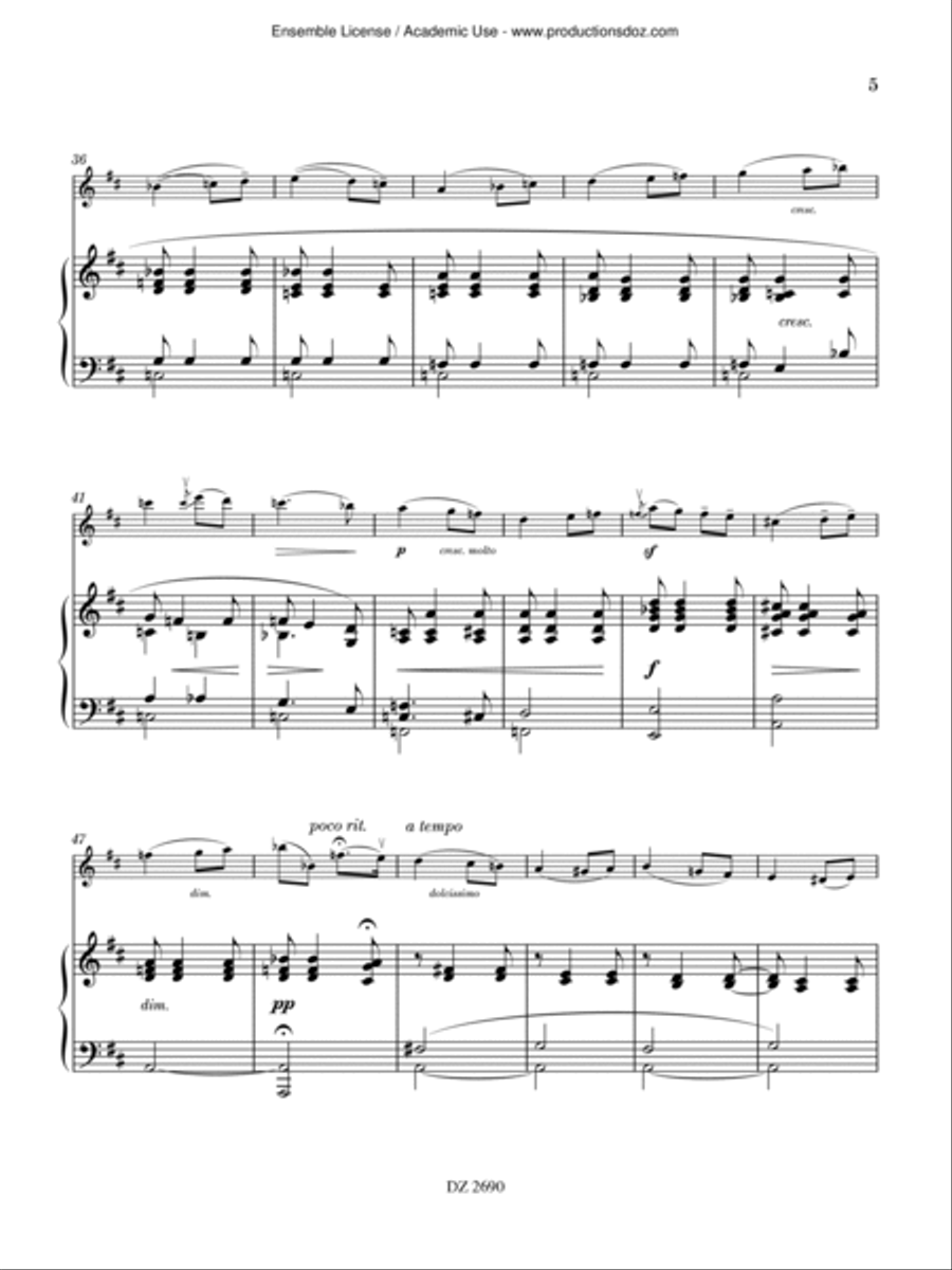 Salut d’amour Piano Accompaniment scores gallery preview page 5