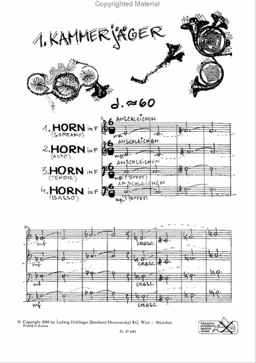Born for Horn Horn scores gallery preview page 2