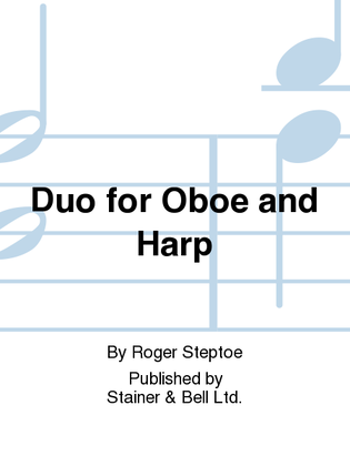 Book cover for Duo for Oboe and Harp