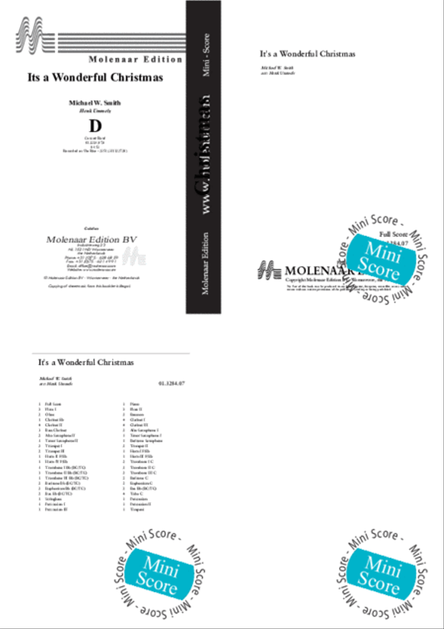 It's a Wonderful Christmas Concert Band scores gallery preview page 2