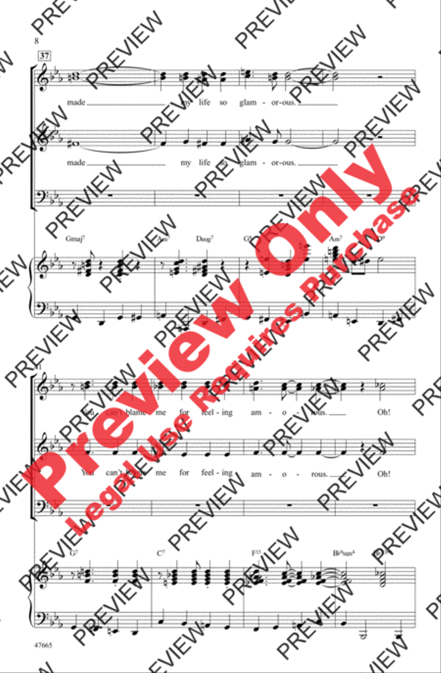 I Got Gershwin! I Got Gershwin! 4-Part scores gallery preview page 8