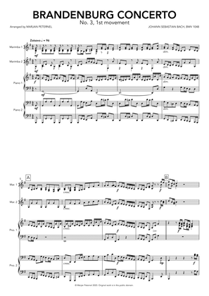 Brandenburg concerto no. 3, BWV 1048 - 1st movement (shortened)