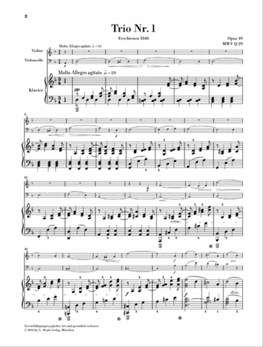 Piano Trios Piano Trios Piano Trio scores gallery preview page 3