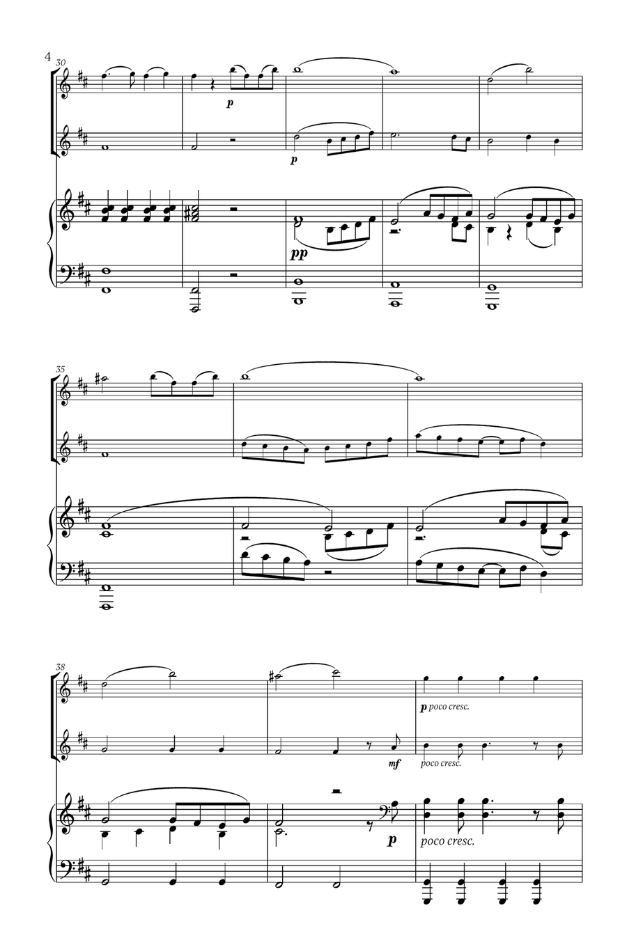 Mary, Did You Know? Mary, Did You Know? Woodwind Duet scores gallery preview page 4