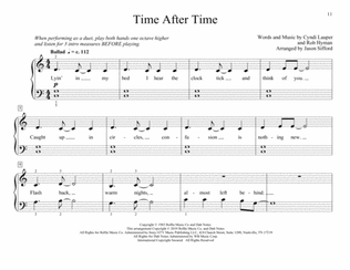 Book cover for Time After Time (arr. Jason Sifford)