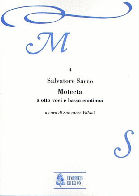 Motecta (Roma 1607) for 8 Voices (SATB-SATB) and Continuo
