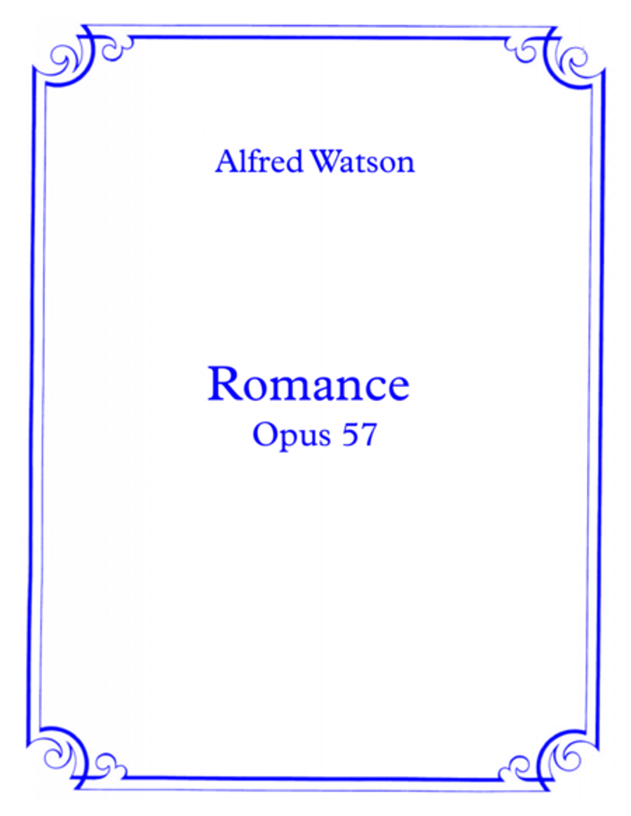 Romance Opus 57 Romance Opus 57 Piano Solo scores gallery preview page 1