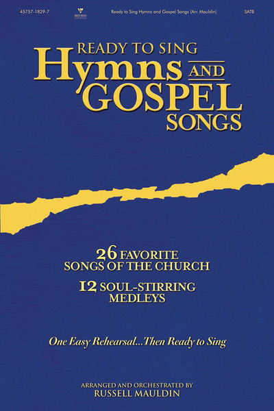 Ready To Sing Hymns and Gospel Songs (Listening CD) image number null
