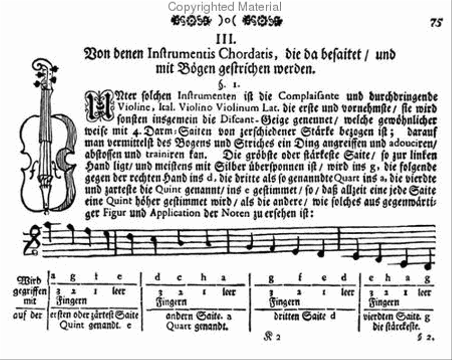 Methods & Treatises Violin - Volume 1 - Germany-Austria - 1600-1800 Violin scores gallery preview page 3