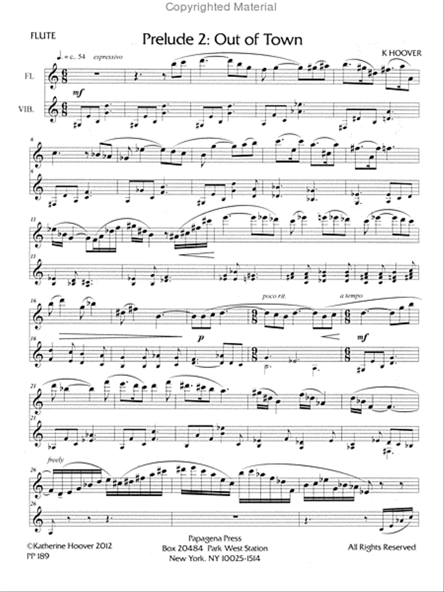 Two Preludes Two Preludes Chamber Music scores gallery preview page 2