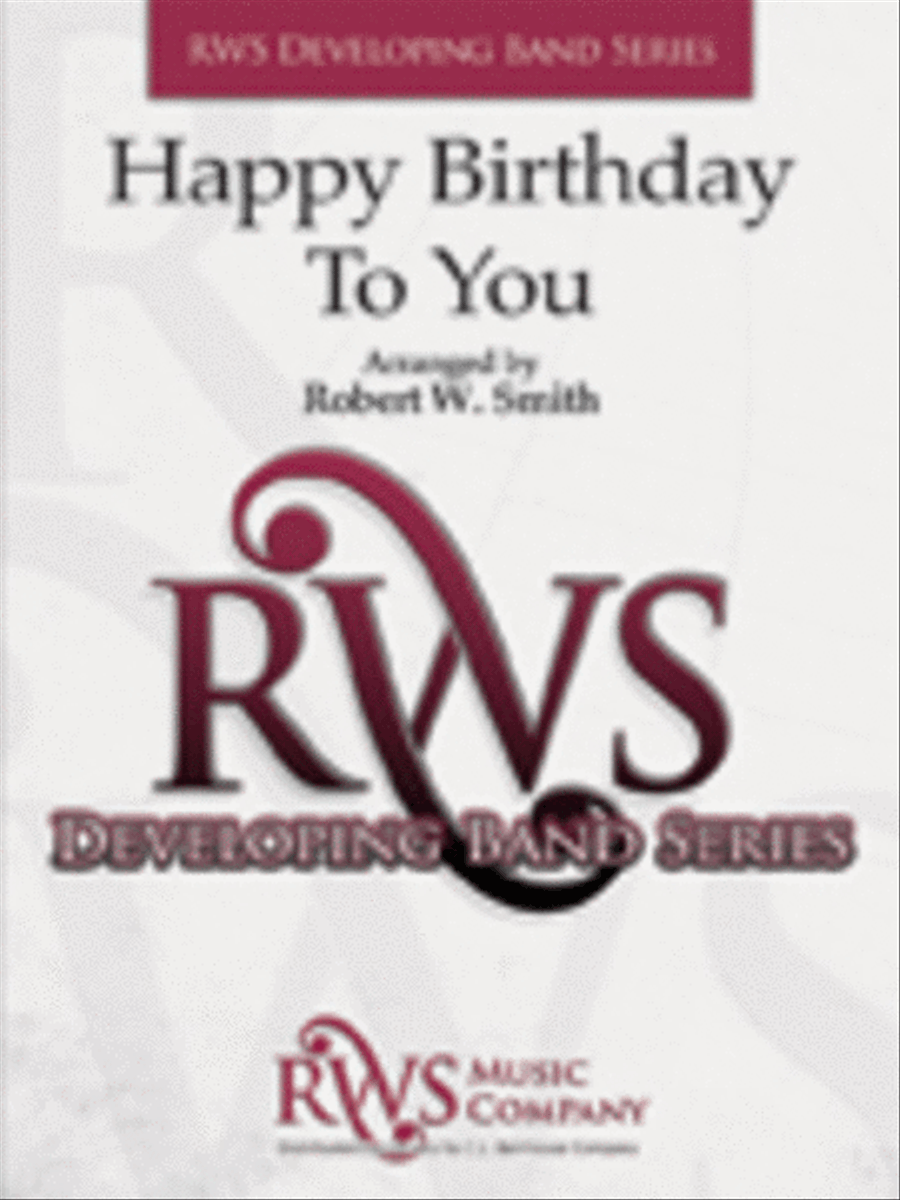 Happy Birthday to You Concert Band scores gallery preview page 1