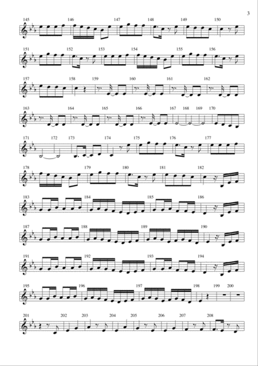 Chekou Gualbi Brass Ensemble scores gallery preview page 3