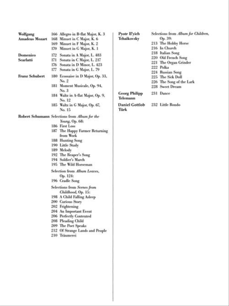 Great Easier Piano Literature Piano Solo scores gallery preview page 5