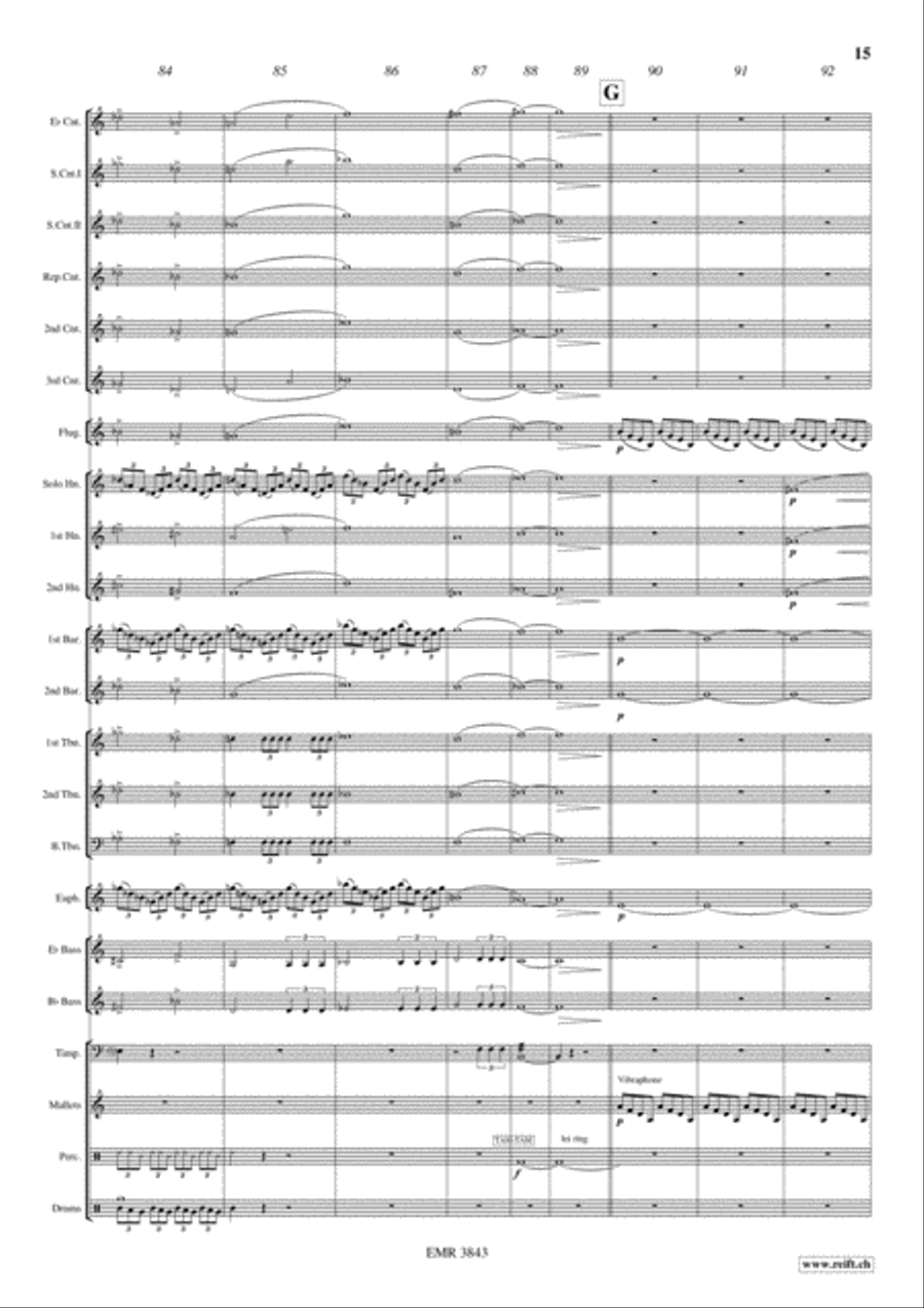 Spiderman Brass Band scores gallery preview page 16