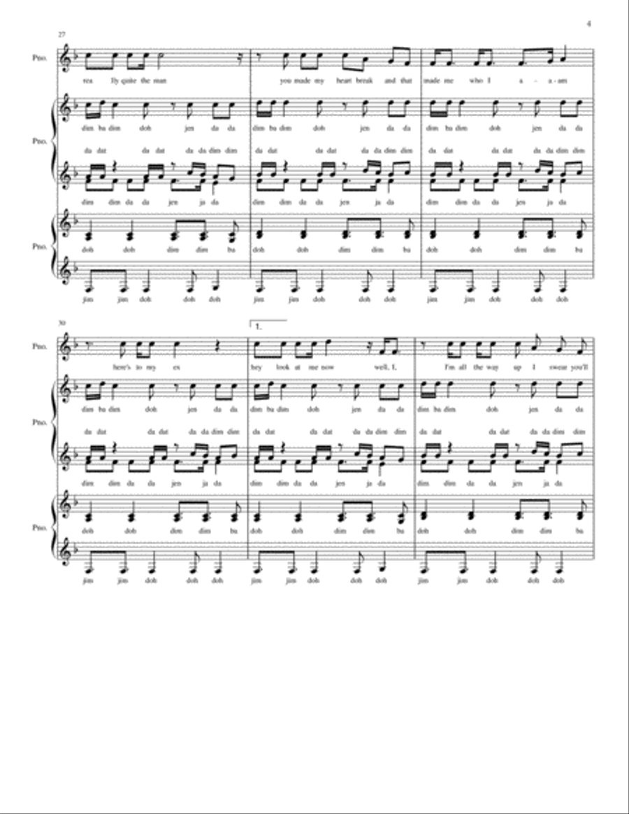 Shout Out To My Ex SA scores gallery preview page 4