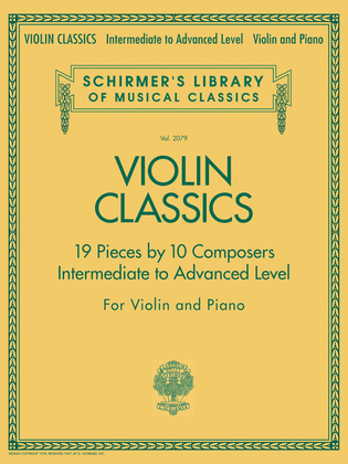 Book cover for Violin Classics
