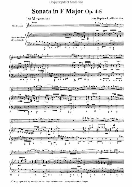 Sonata C minor, Op. 4-5 image number null