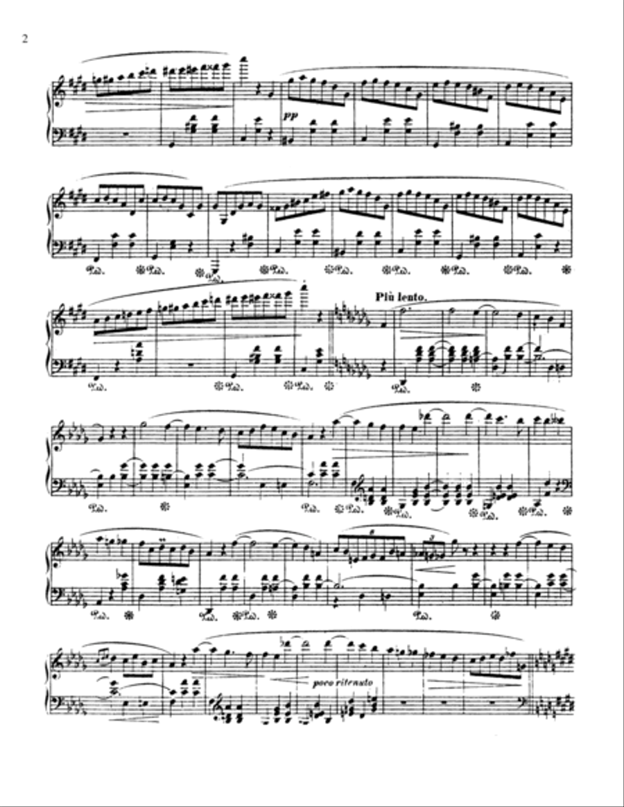 CHOPIN- Waltz Op.64 No 2 Piano Solo scores gallery preview page 2