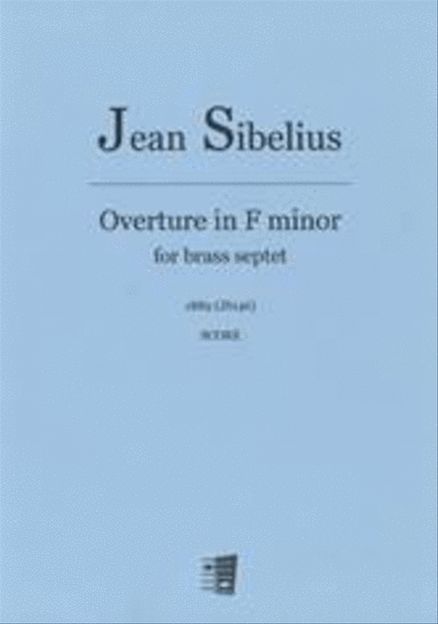 Overture in F Minor (JS 146) for brass septet Chamber Music scores gallery preview page 1