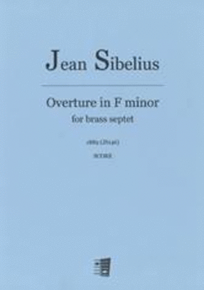 Book cover for Overture in F minor