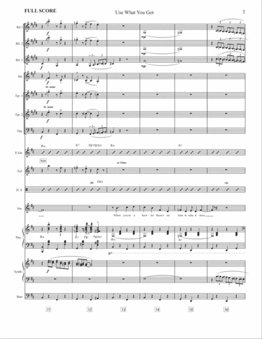 Use What You Got Large Ensemble scores gallery preview page 5