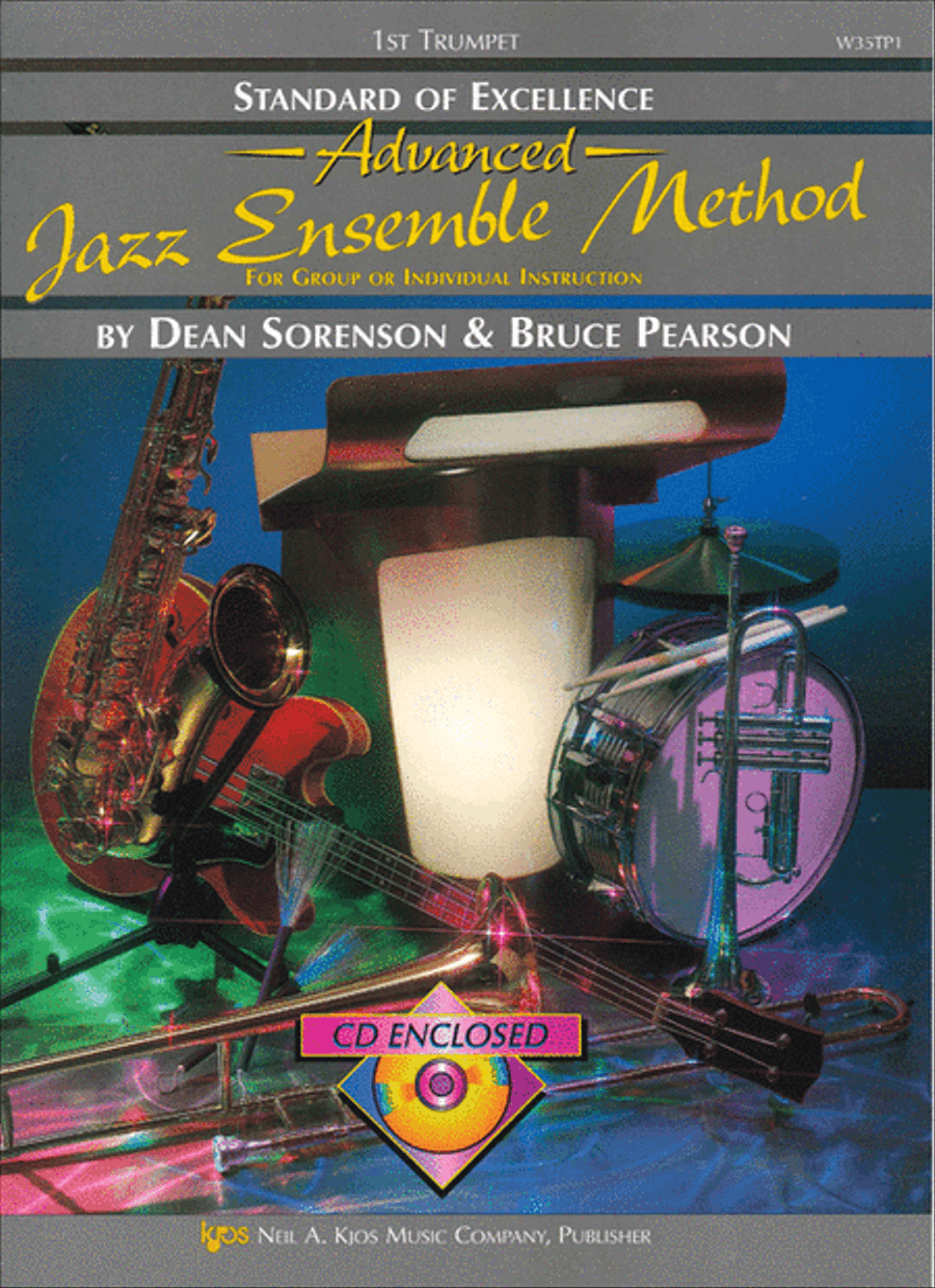 Standard of Excellence Advanced Jazz Ensemble Book 2, 1st Trumpet Jazz Ensemble scores gallery preview page 1