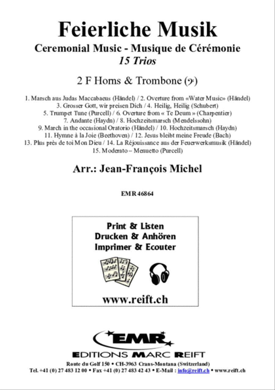Feierliche Musik Horn scores gallery preview page 2