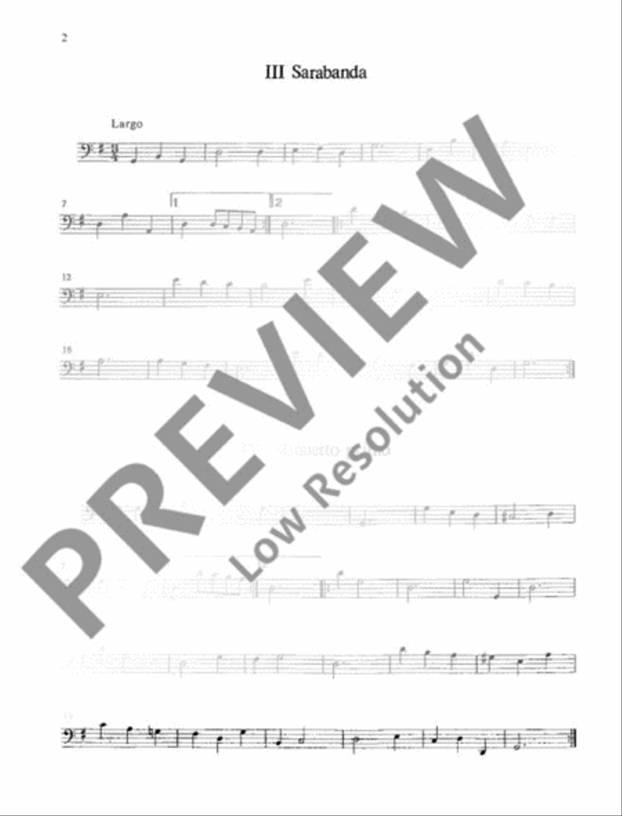 Sonata Alto Recorder scores gallery preview page 20