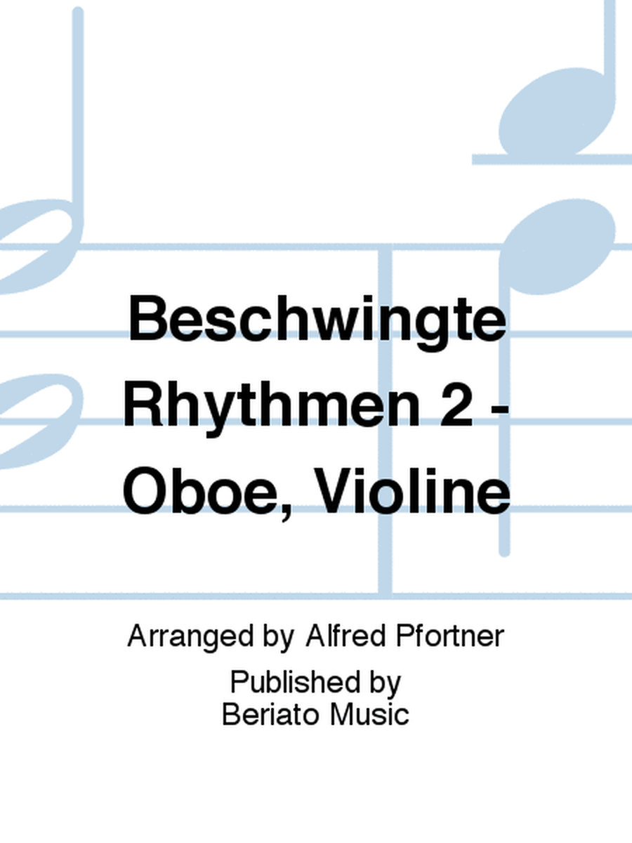 Beschwingte Rhythmen 2 - Oboe, Violine